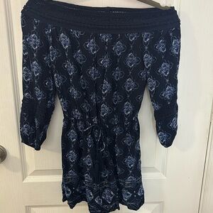 hollister off the shoulder romper